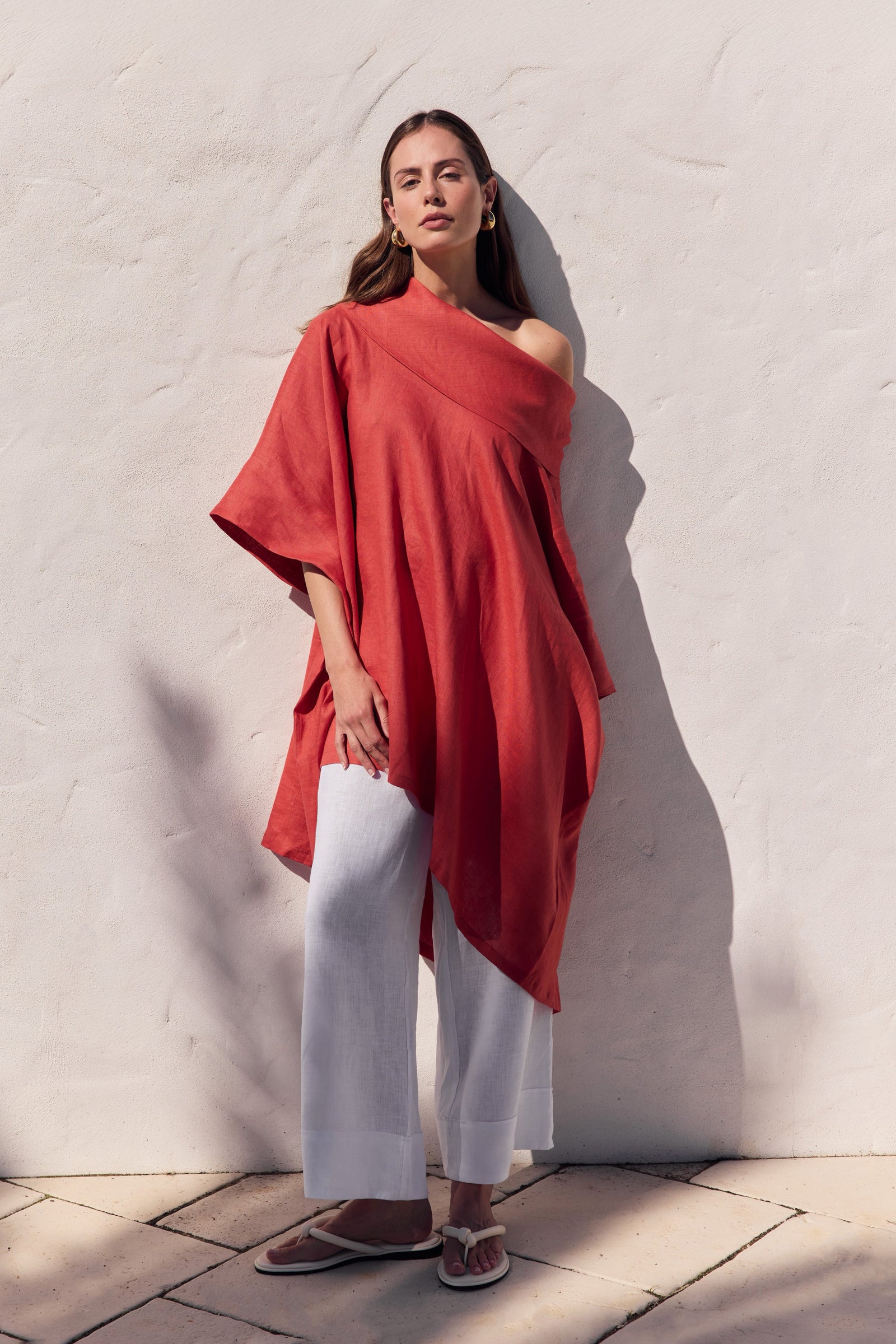 OVERSIZED COLLAR PONCHO