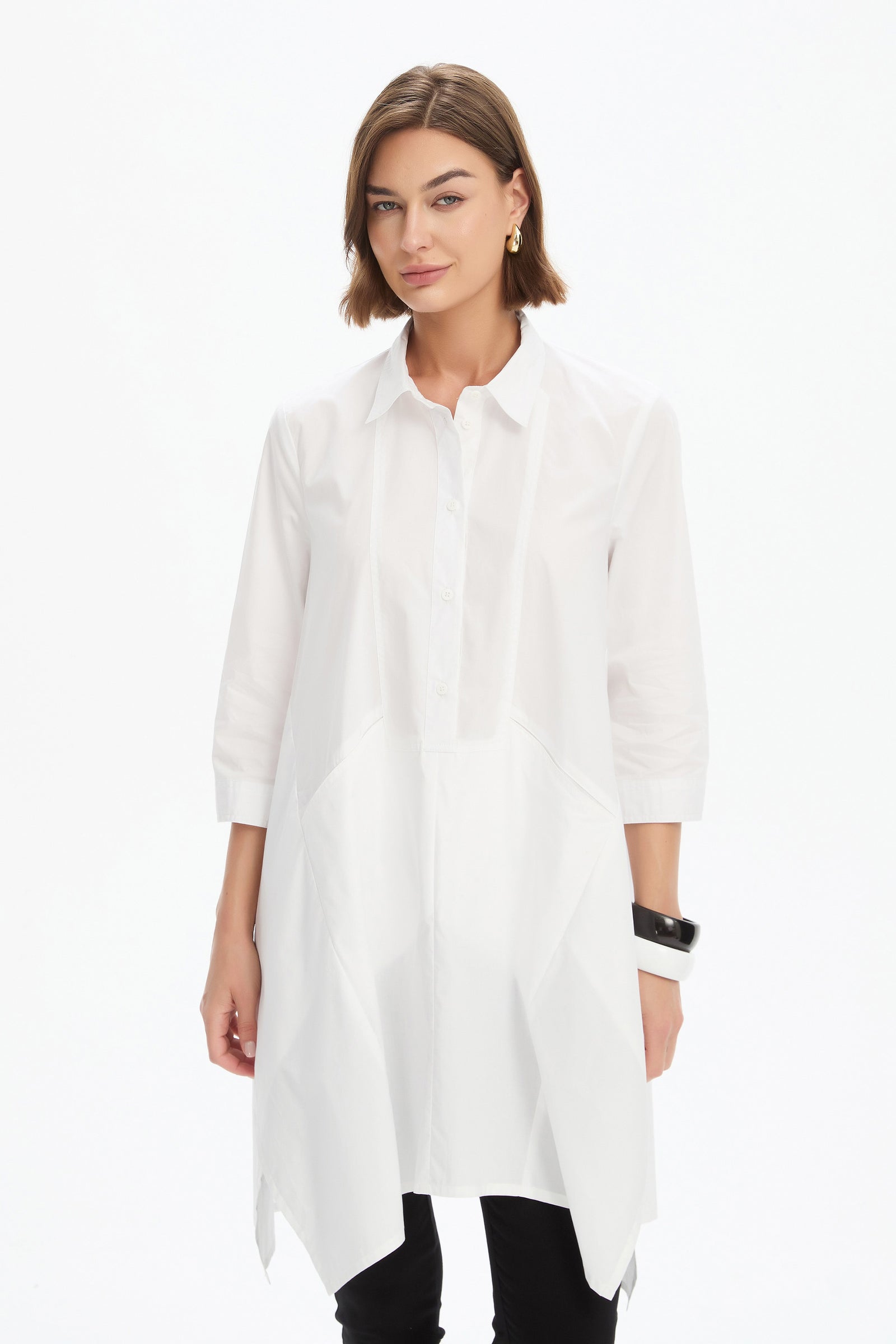 HANDKERCHIEF HEM SHIRT