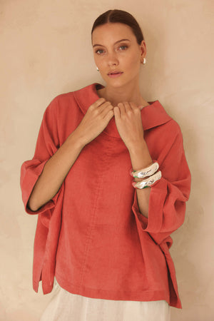[PRE-ORDER] FUNNEL NECK BOXY TOP