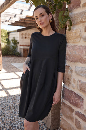 PETITE DIAGONAL SEAM WINTER DRESS