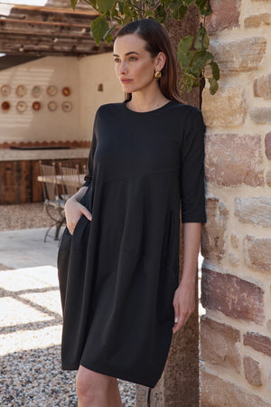 PETITE DIAGONAL SEAM WINTER DRESS