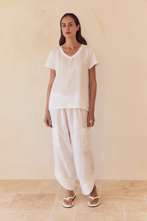 CASUAL LINEN PANTS