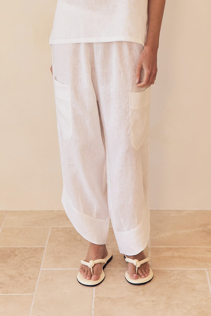 CASUAL LINEN PANTS