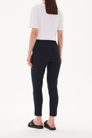 STRAIGHT CROP PANT - HIGH ANKLE