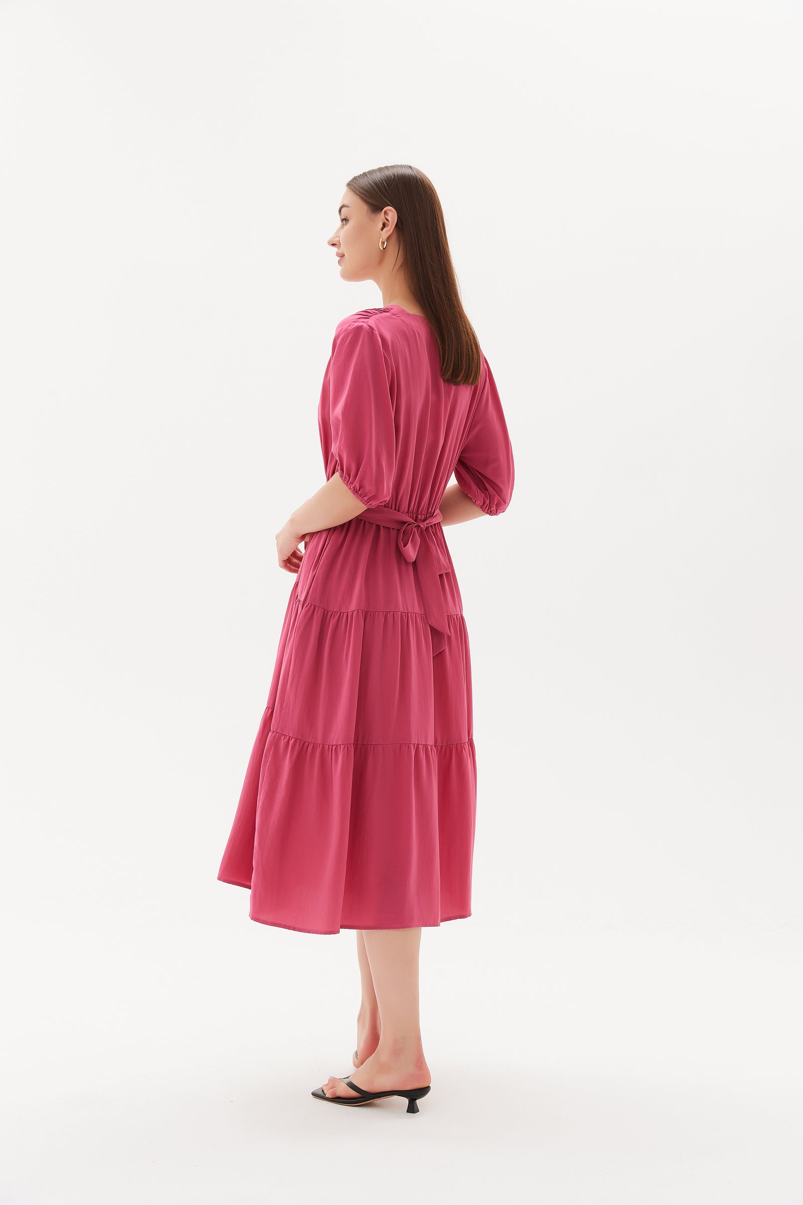 SOFT TIERED DRESS
