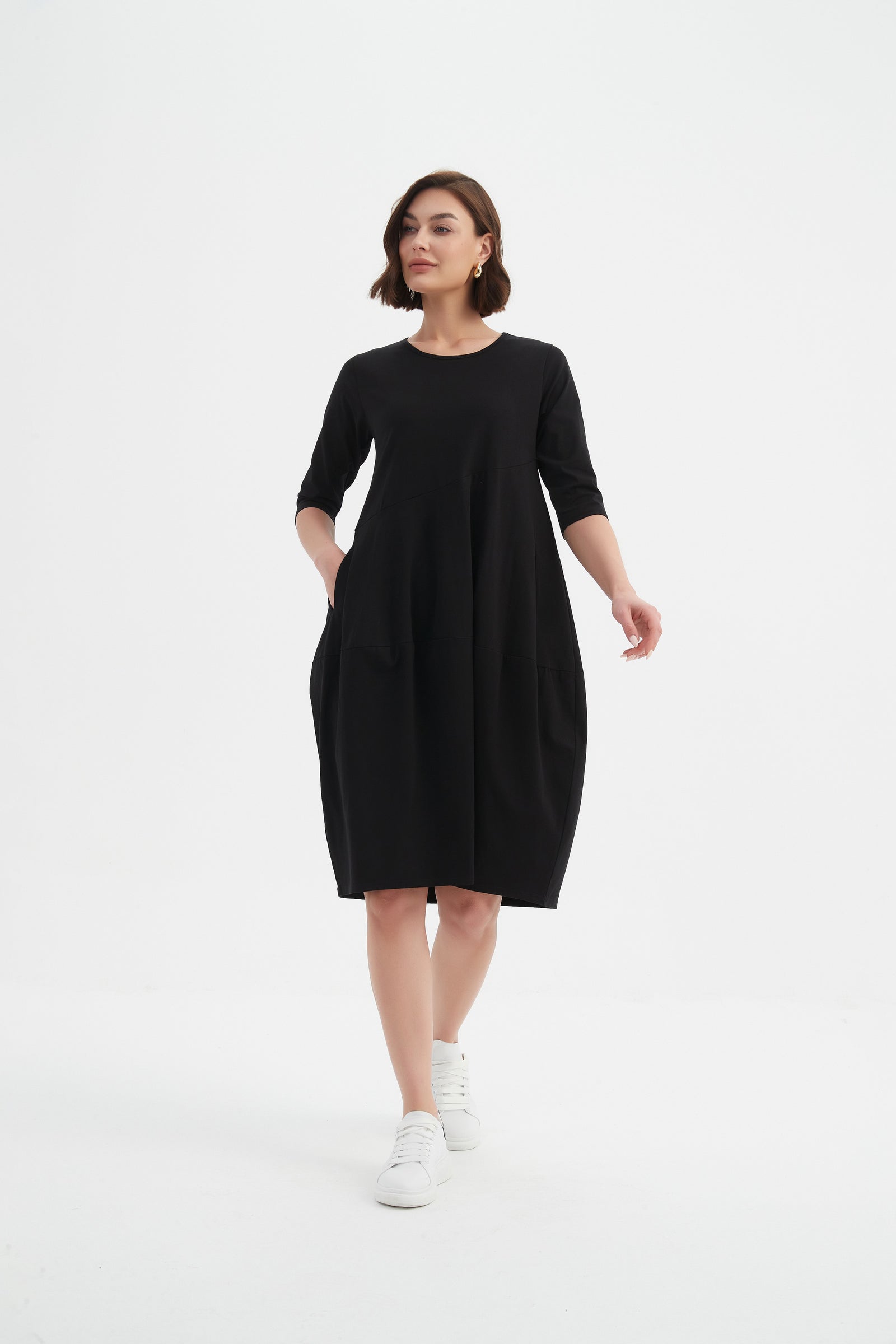 Tirelli women’s wool blend coat structured layering