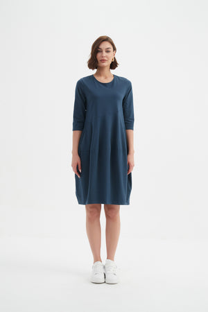 PETITE DIAGONAL SEAM WINTER DRESS