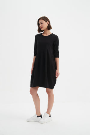 PETITE DIAGONAL SEAM WINTER DRESS