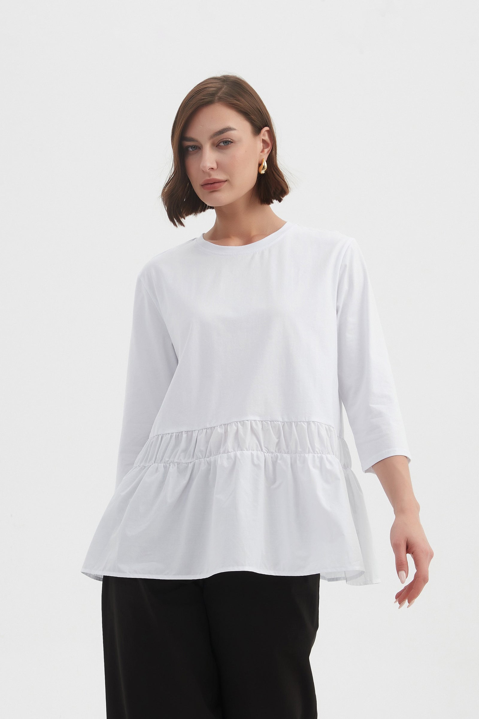 Tirelli women’s wool blend coat versatile layering