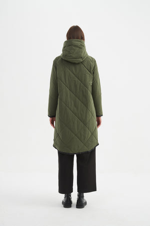 ZIP HEM WINTER COAT