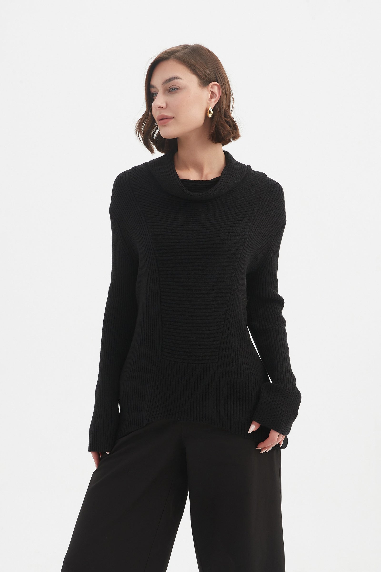 Tirelli women’s knit top relaxed fit