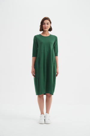 DIAGONAL SEAM WINTER DRESS