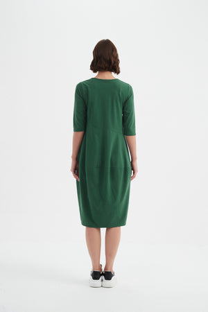 DIAGONAL SEAM WINTER DRESS