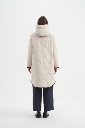 ZIP HEM WINTER COAT