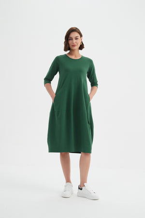 DIAGONAL SEAM WINTER DRESS