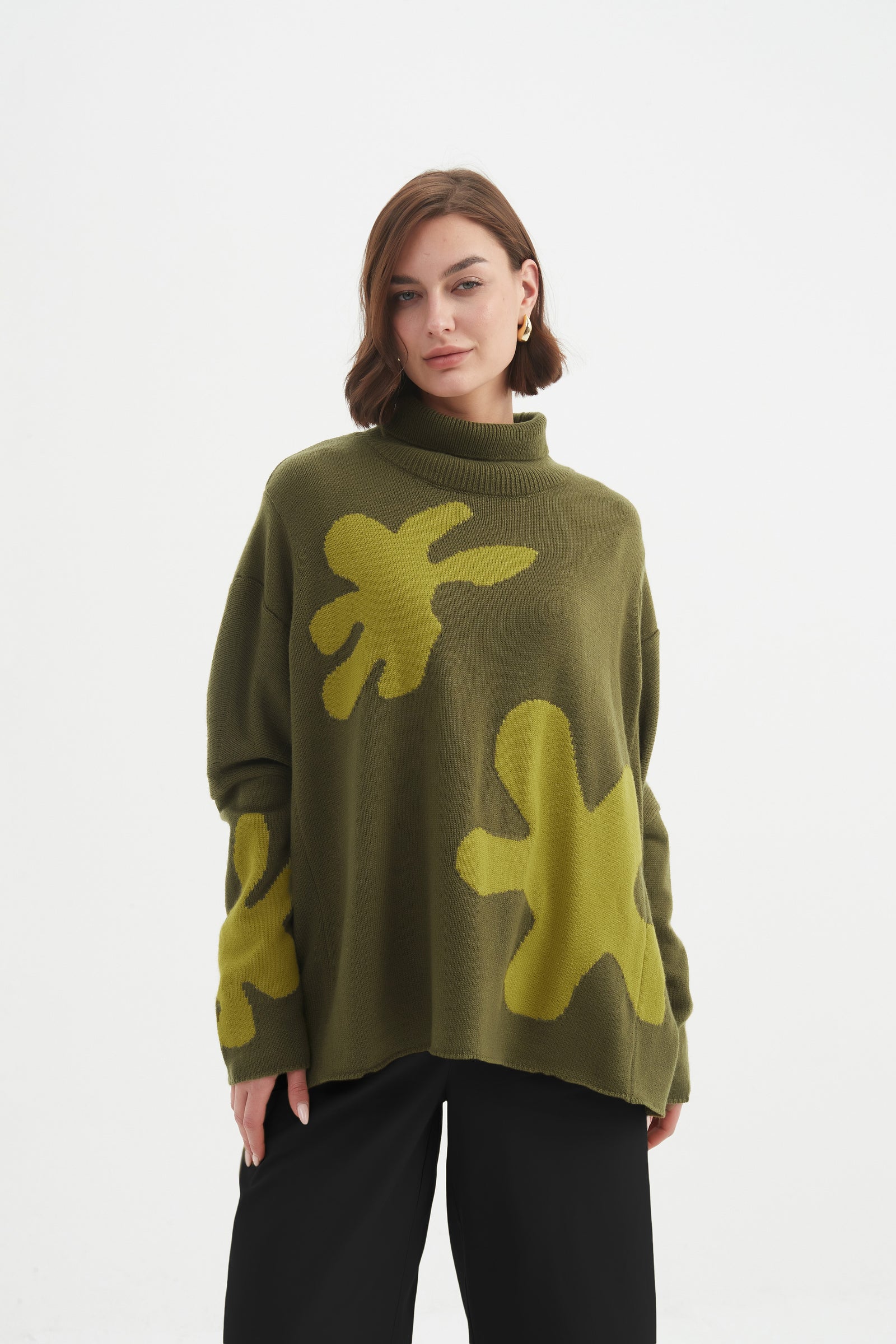 Tirelli women’s knit jumper ribbed casual neutral chic