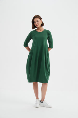 DIAGONAL SEAM WINTER DRESS