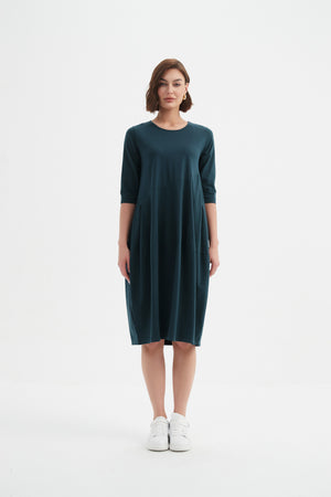 DIAGONAL SEAM WINTER DRESS