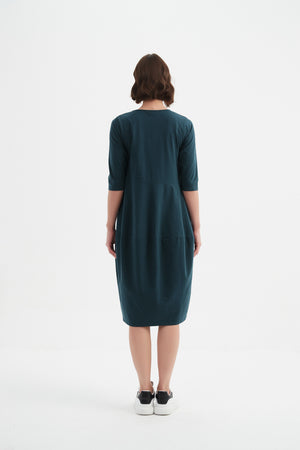 DIAGONAL SEAM WINTER DRESS