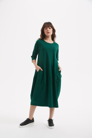 DIAGONAL SEAM DRESS (WINTER VERSION)