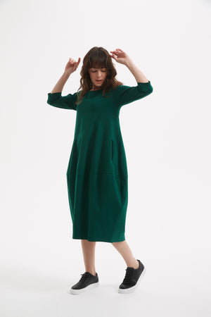 DIAGONAL SEAM DRESS (WINTER VERSION)
