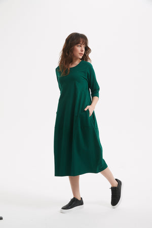 DIAGONAL SEAM DRESS (WINTER VERSION)