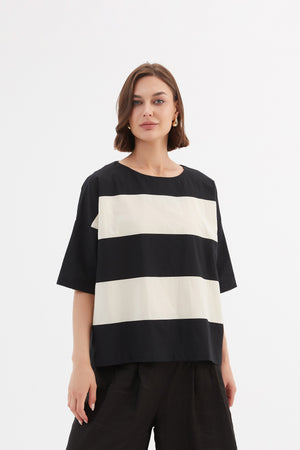 BOXY STRIPE TOP