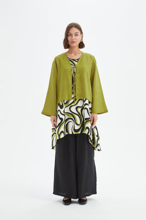 TIE FRONT TOP