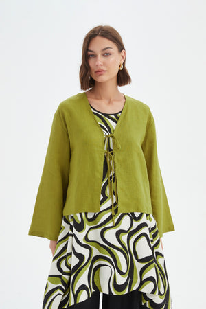 TIE FRONT TOP