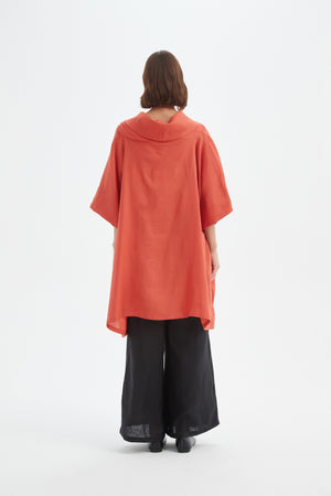 [PRE-ORDER] OVERSIZED COLLAR PONCHO