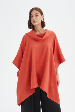 [PRE-ORDER] OVERSIZED COLLAR PONCHO