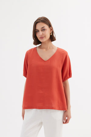 BISHOP SLEEVE TOP