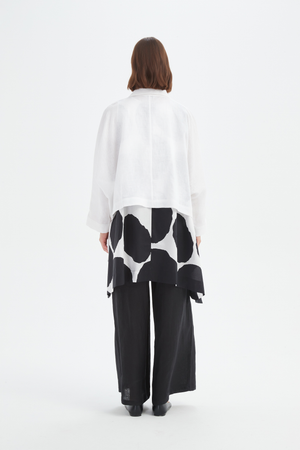 WIDE CROP OVERSHIRT
