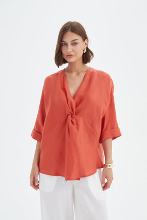 TWIST FRONT TOP