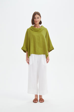 [PRE-ORDER] FUNNEL NECK BOXY TOP