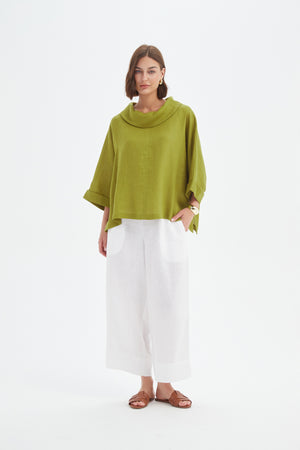 [PRE-ORDER] FUNNEL NECK BOXY TOP