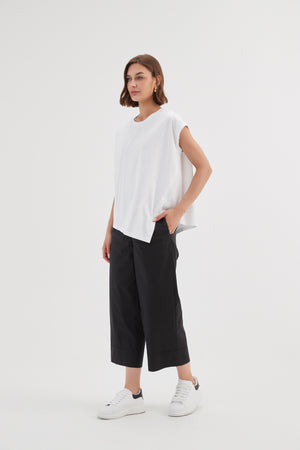 ASYMMETRIC SEAM TEE