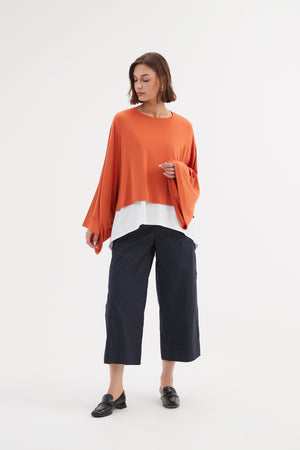 JERSEY OVERSIZED LAYER TOP