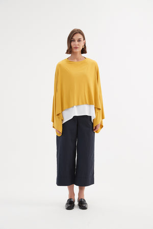 JERSEY OVERSIZED LAYER TOP