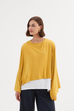 JERSEY OVERSIZED LAYER TOP