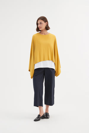 JERSEY OVERSIZED LAYER TOP