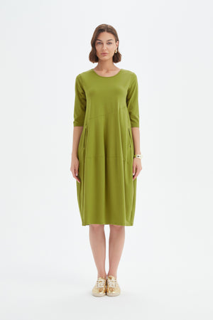 DIAGONAL SEAM SUMMER DRESS