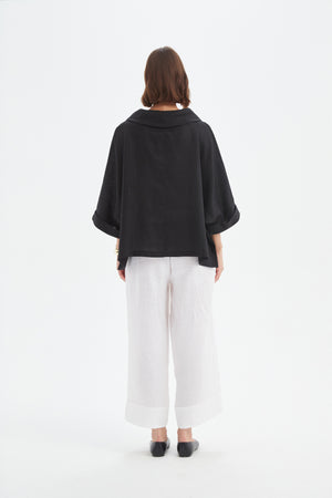 [PRE-ORDER] FUNNEL NECK BOXY TOP