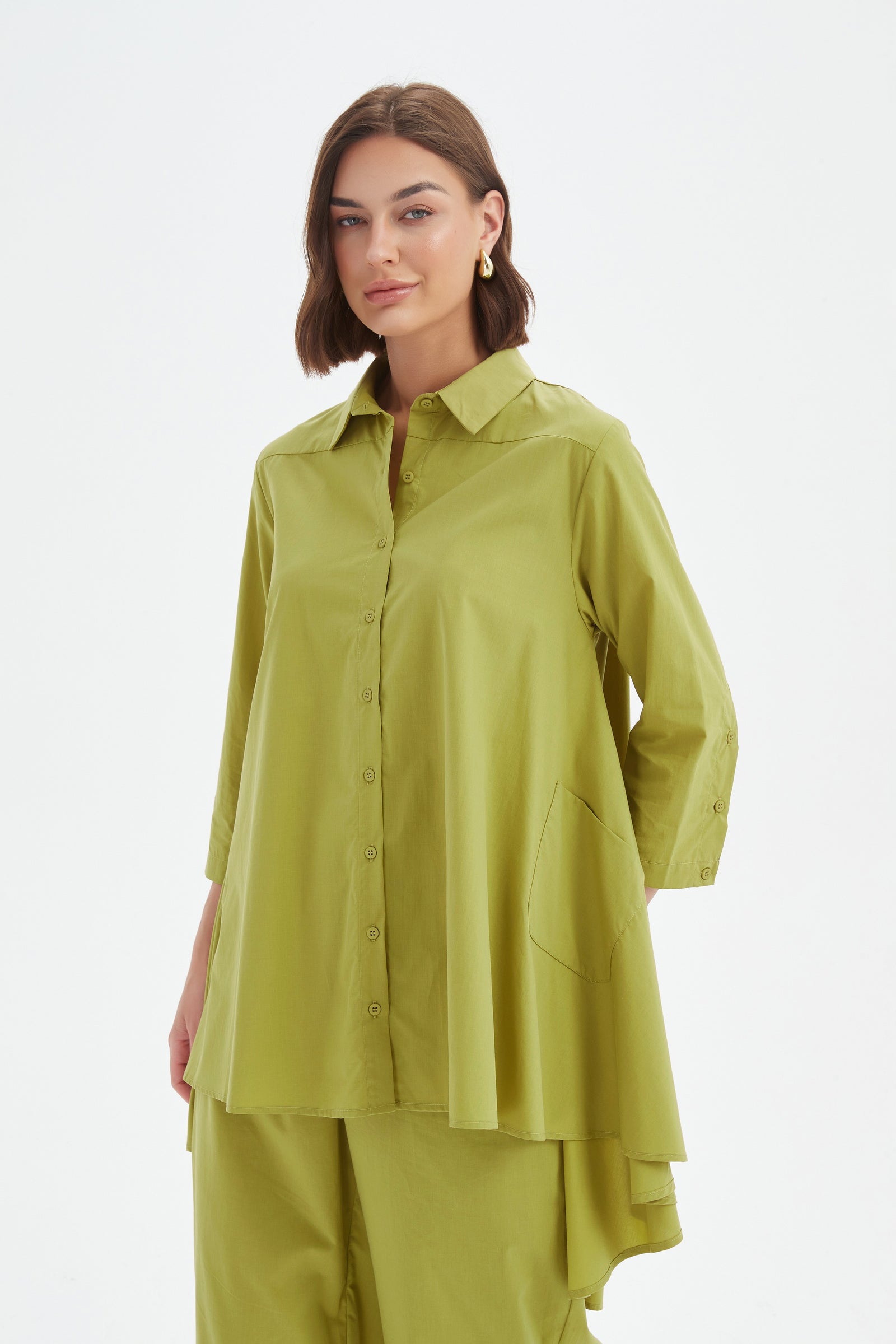 SWING BACK LYOCELL SHIRT