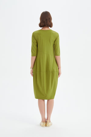 DIAGONAL SEAM SUMMER DRESS