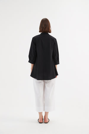 NOTCH COLLAR SHIRT