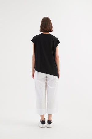 ASYMMETRIC SEAM TEE