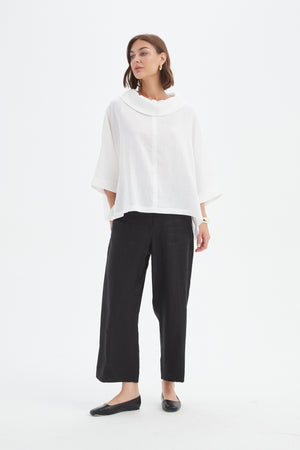 [PRE-ORDER] FUNNEL NECK BOXY TOP