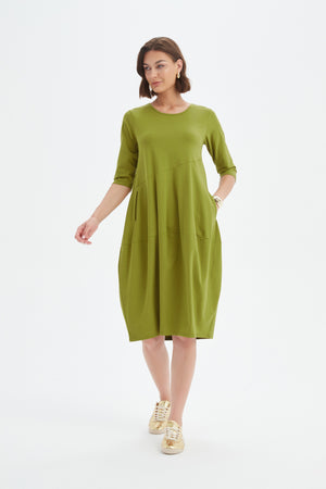 DIAGONAL SEAM SUMMER DRESS