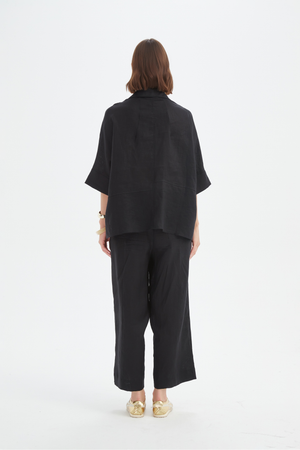 SEAM DETAIL BOXY SHIRT